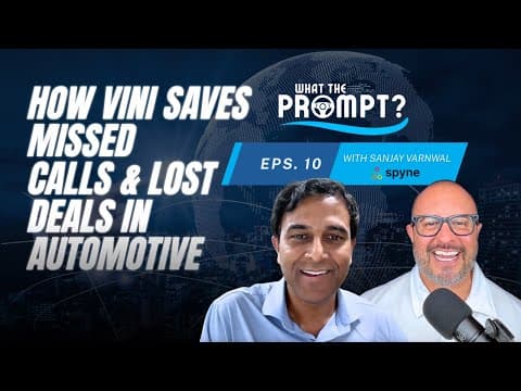 How Vini Saves Missed Calls & Lost Deals in Automotive